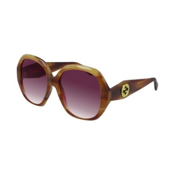 Gucci GG0796S Oversized Gradient Women Sunglasses